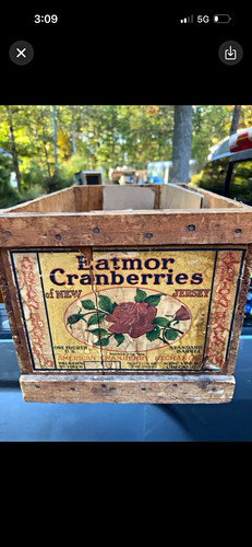 Eatmor cranberries vintage - cranberries,