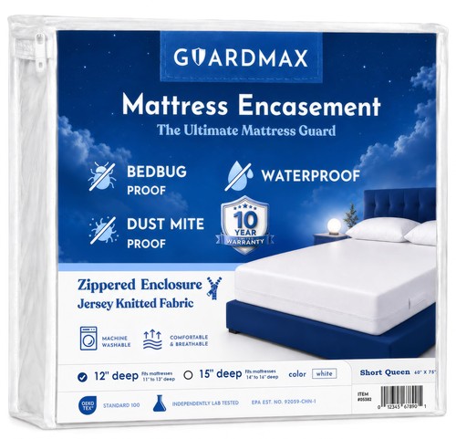 Guardmax short queen mattress - guardmax,